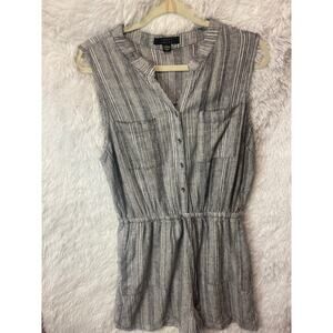 NWOT, Kelly Renee, Linen Romper, Size L